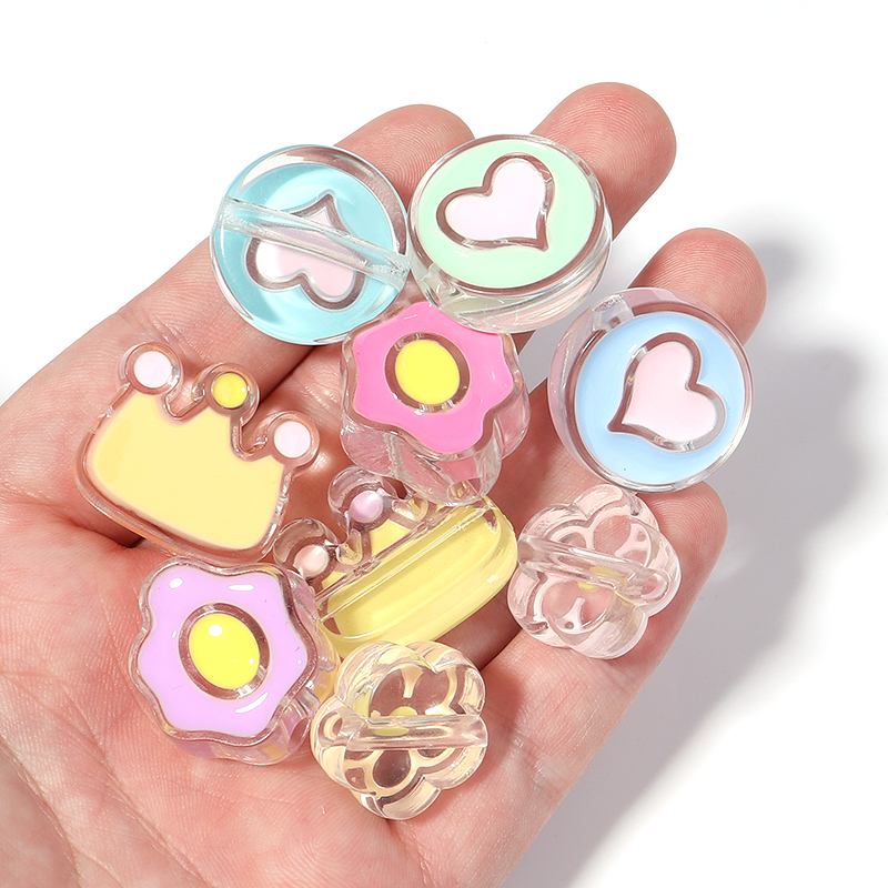 Drip Tip Resin - 10Pcs 20mm Resin Beads Colorful Drip