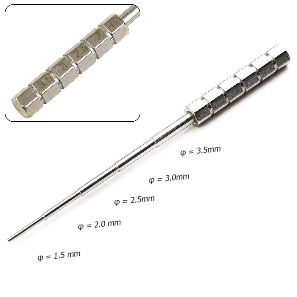 1pc 1.5/2/2.5/3/3.5mm Stainles - Coil Building Kit recension och pris