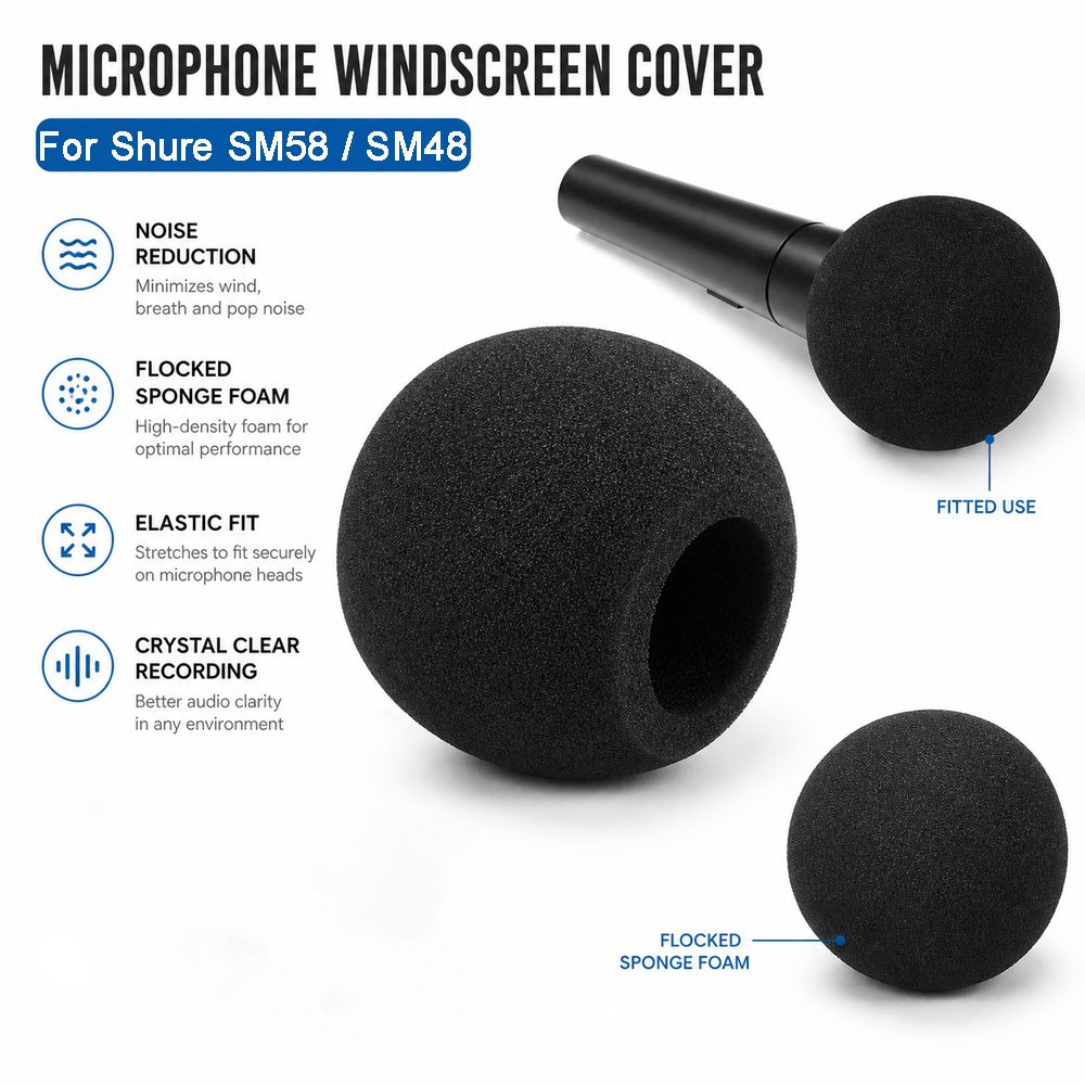 Replacement Mic Windscreen Cov - Shure Mic Sm58 recension och pris