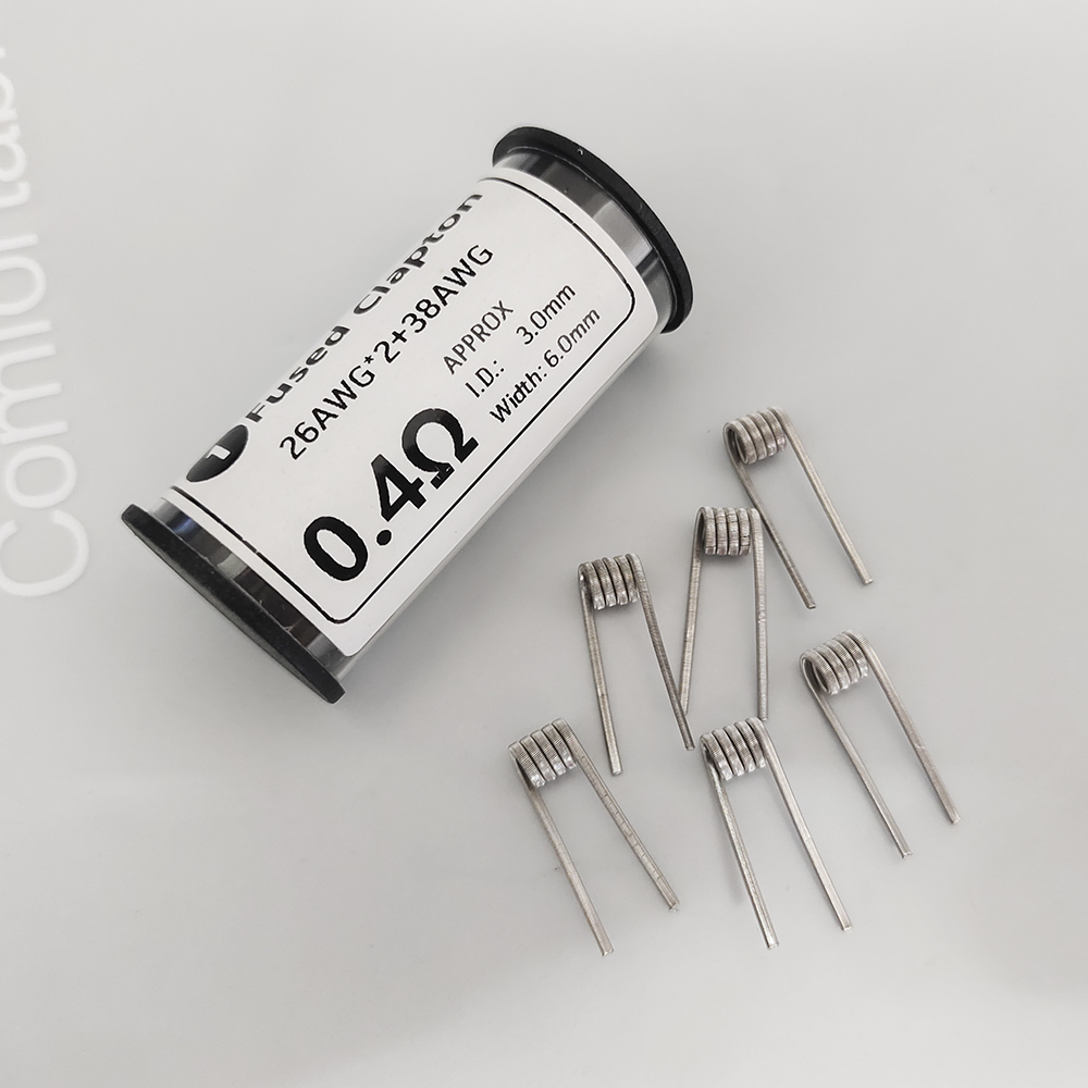 6pcs Ni80 26x2+38AWG ID3.0 0.4 - Coil Building Kit recension och pris