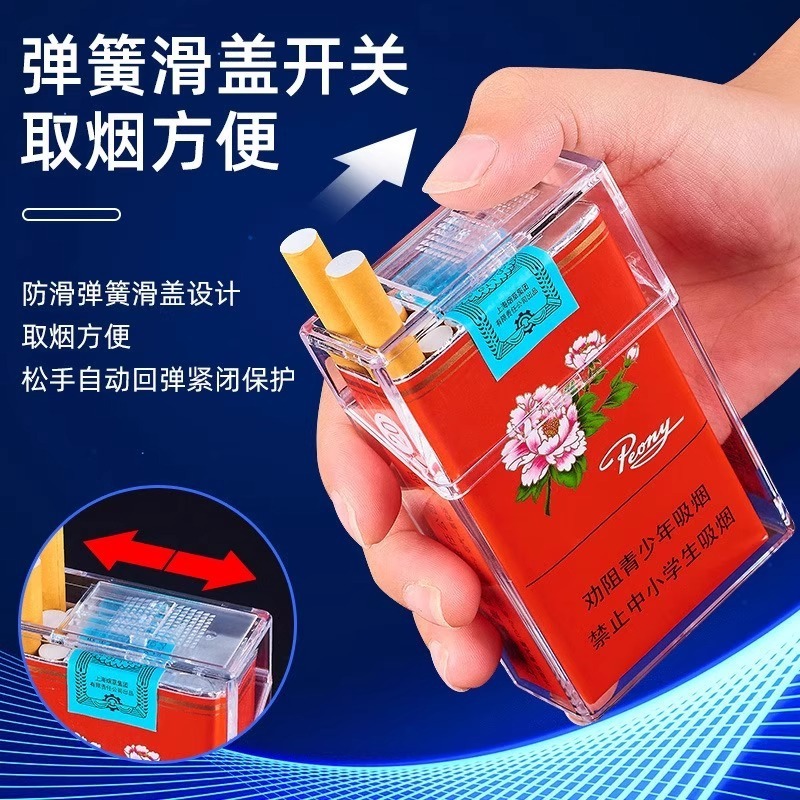 Transparent Flip Cover Sliding - Smoking & Vaping Accessories recension och pris