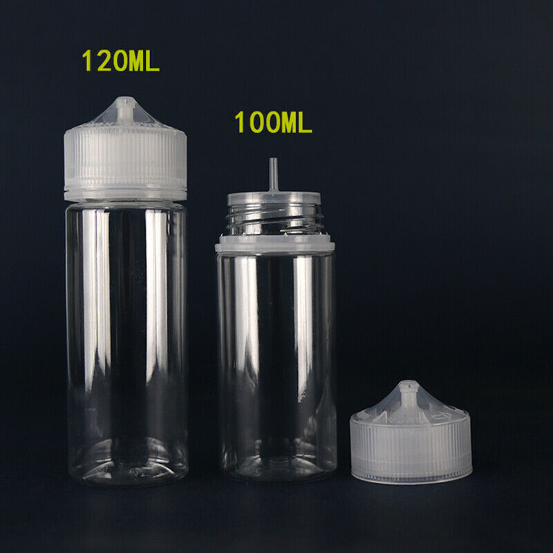 5pcs 30ml/60ml/100ml/120ml Pla - Juice Bottle Dropper recension och pris
