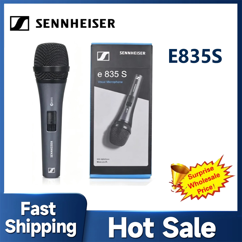 Sennheiser E835S Cardioid Dyna - Shure Mic Sm58 recension och pris