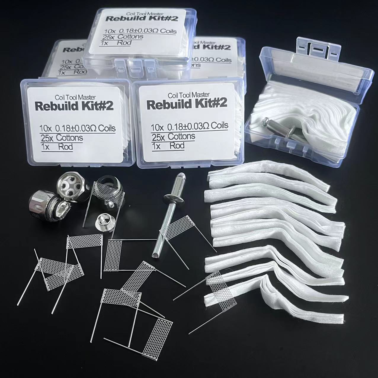 GT Rebuild Mesh Coil Kit DIY R - Coil Building Kit recension och pris