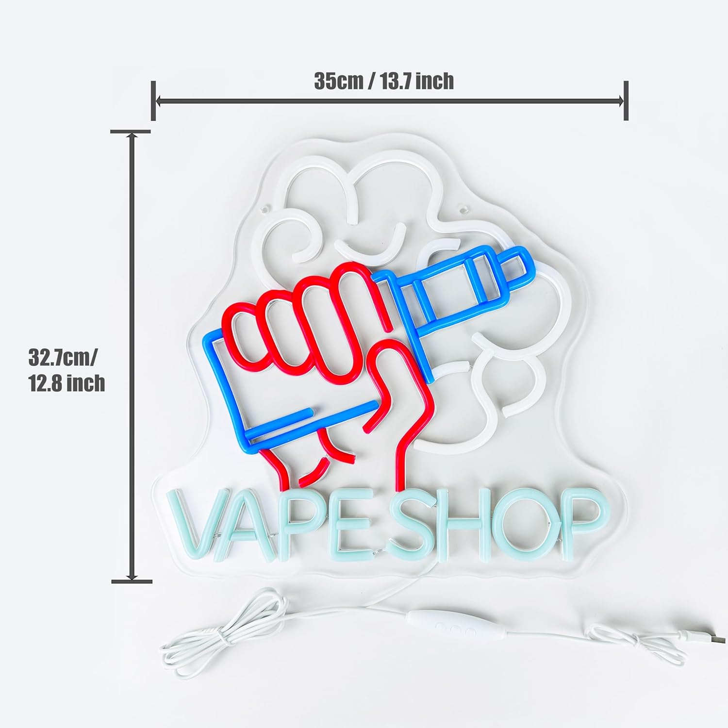 Vape Shop Neon Signs LED Neon  - Vaping Store recension och pris